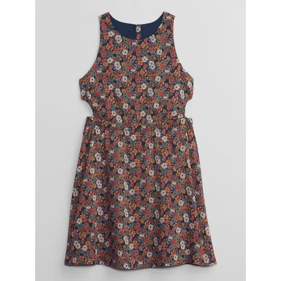 Vestido Niña Gap Gauze Naranjo