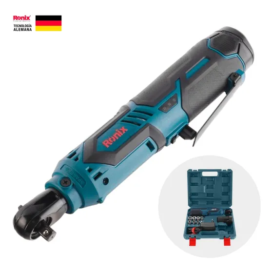 Rachet Inalámbrico 3/8 Con Dados Bateria Cargador Ronix 8303