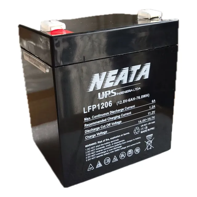 Bateria Litio 12v 6ah Panel Solar, Bicicleta Moto Silla Elec