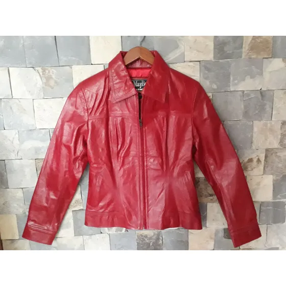 Chaqueta De Cuero Argentina Para Dama