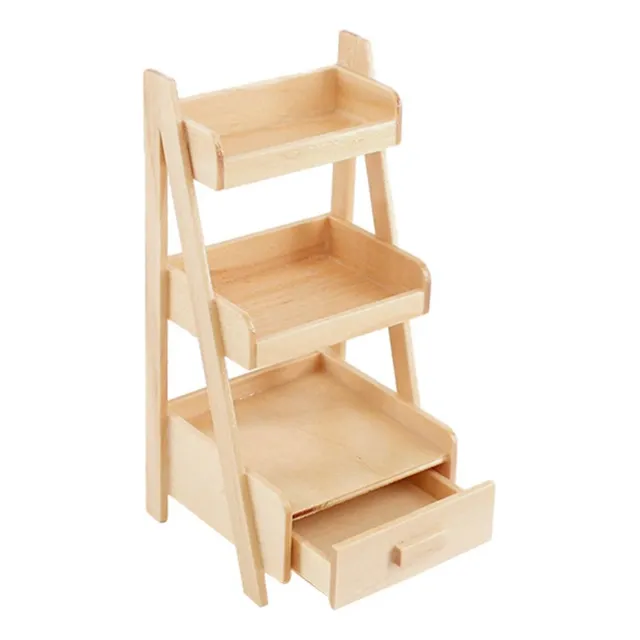 Soporte De Flores De Madera De Capas Estante De Aperitivos