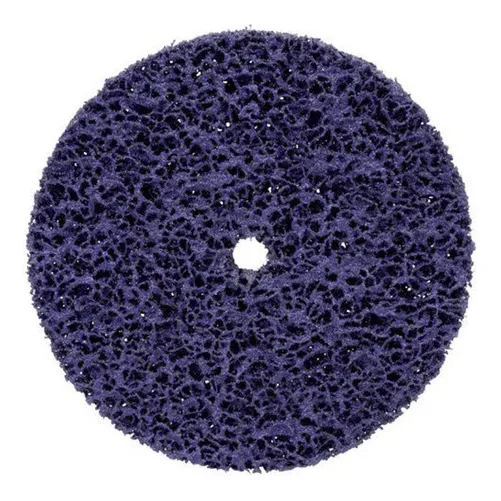 Disco Limpieza/pulido 41/2 P/esmeril Morado 3m