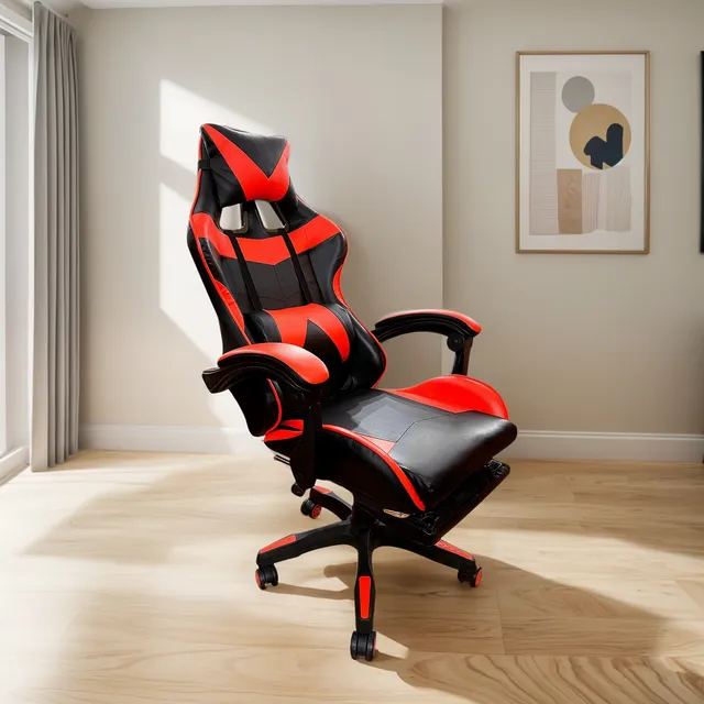 Silla Ergonomica Apex Gammer Regulable Negro/rojo