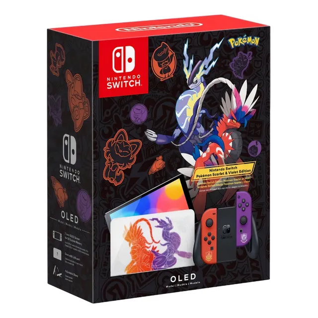 Nintendo Switch Oled 64gb Pokémon Scarlet &  Violet Edition