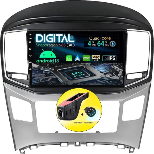Radio Pantalla Android Hyundai H1 2007/19