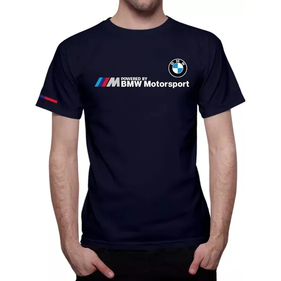 Franela Logo Bmw  Algodón  Para Caballero Talla M Y L