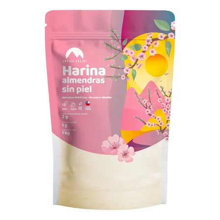 Harina De Almendras Sin Piel 1 Kg