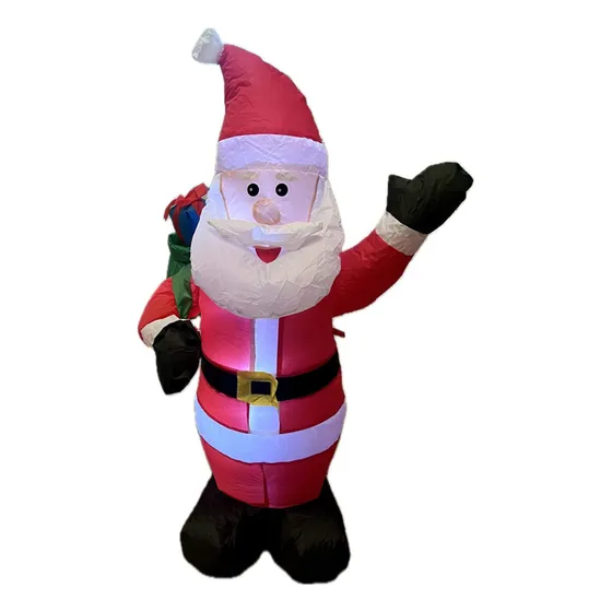Inflable Navideño Santa Claus 1.30 Mts