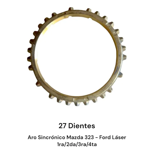 Aro Sincrónico Mazda 323 - Ford Laser 1ra/2da/3ra/4ta