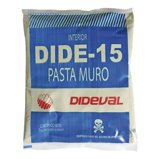 Pasta Muro Interior Dide-15 1kg Dideval