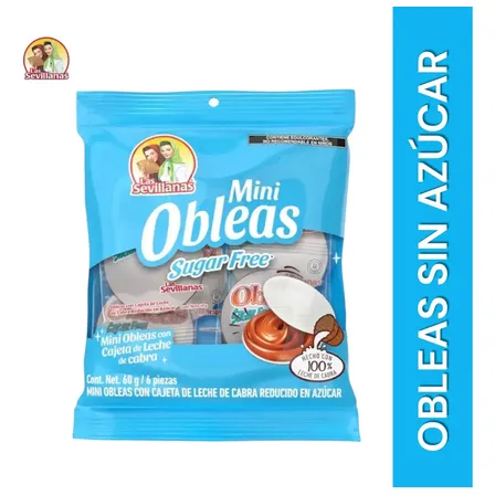 Obleas Sin Azucar Las Sevillanas Sugar Free Keto Diabeticos