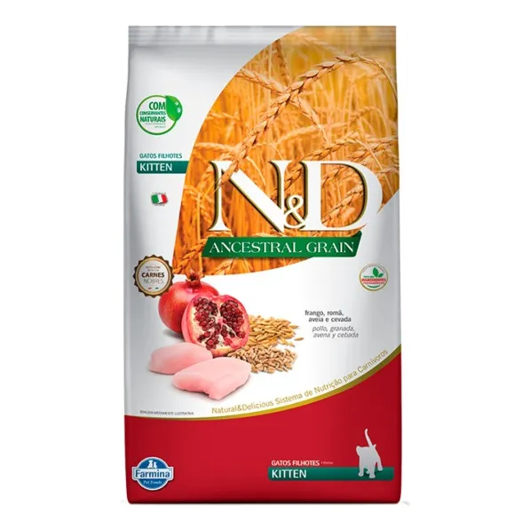 Alimento N&d Ancestral Gato Frango Kitten 1,5kg