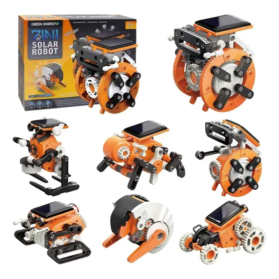 Robot Juguete Educativo Kit Solar 7 En 1 Robotica Stem Armat