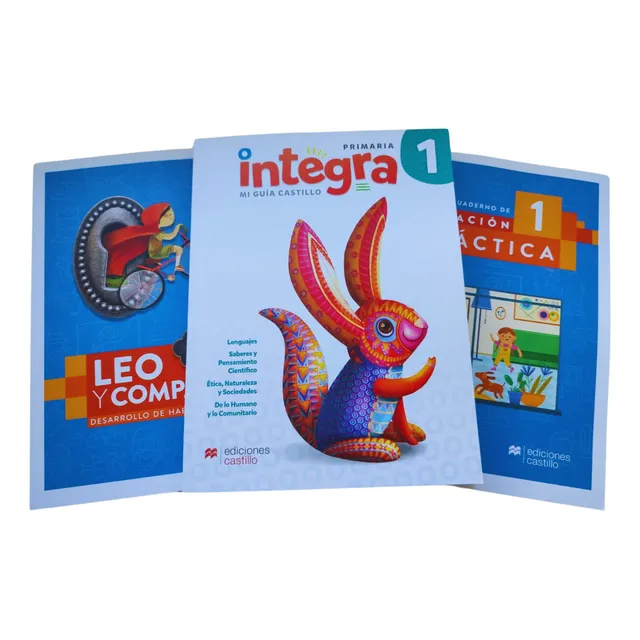 Integra 1, Mi Guía Castillo 24-25 + Cuadernillos, Primaria, De Ediciones Castillo. Escolar, Vol. 1. Editorial Castillo, Tapa Blanda, Edición 1 En Español, 2024