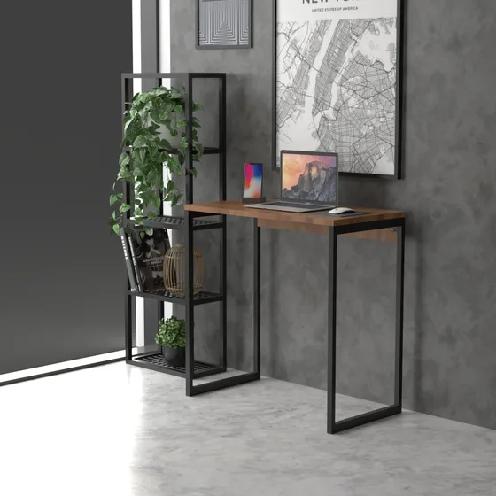 Mesa Industrial Cabe Em Qualquer Lugar 72 Cm Apartamento