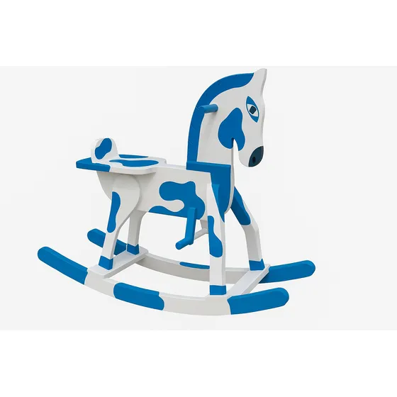 Caballo Mecedor De Madera Para Niños Juguete Infantil