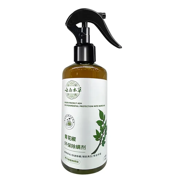 Ropa De Cama Con Ácaros En Aerosol De Pimienta Verde