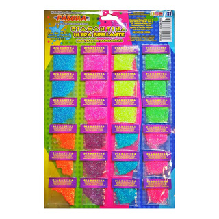 Diamantina Ultra Brillante Pascua - Con 24 Bolsitas Diamantina Ultra Brillante Pascua - Con 24 Bolsitas