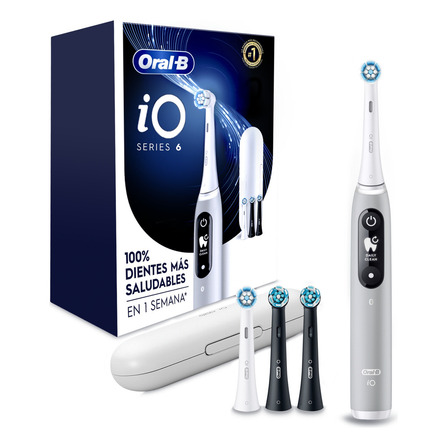 Cepillo De Dientes Eléctrico iO Series 6 gris Oral B Cepillo De Dientes Eléctrico iO Series 6 gris Oral B