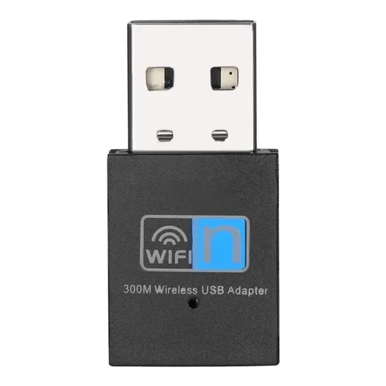 Receptor Wifi Usb De 300mbps 2.4ghz Adaptador