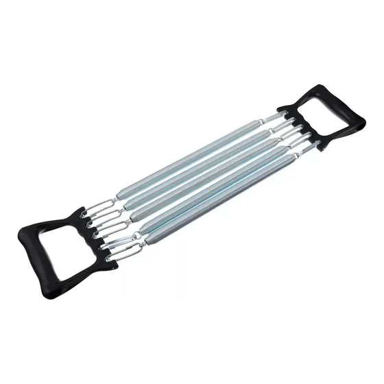 Extensor Pecho Cromado Resorte Metal Tensores Reforzados