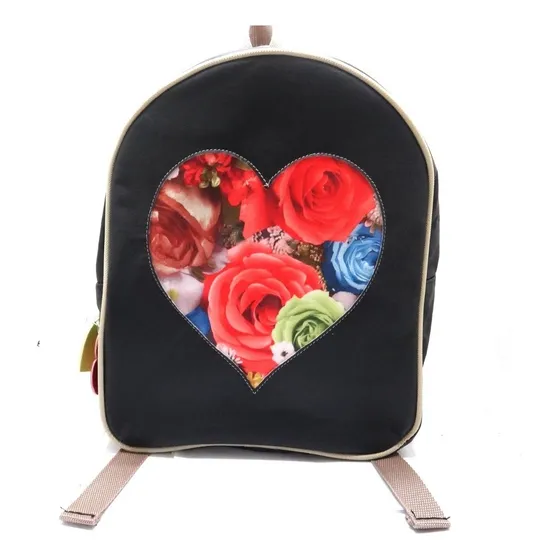 Bolsos Morrales Corazon Mini Escolar Universitario Moda