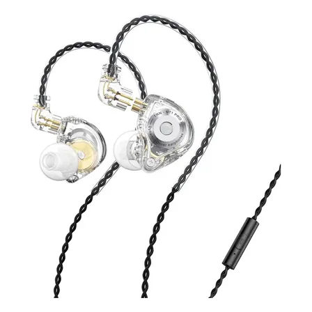 Audífonos In-ear Alámbricos Trn Mt1 Pro Con Mic White Mic 3.5mm
