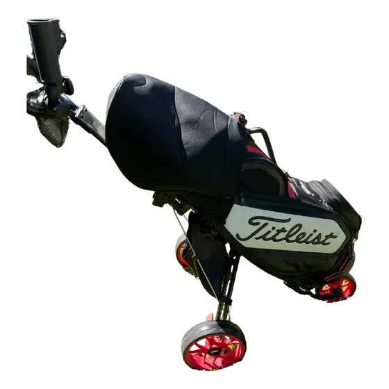 Oportunidad  Set De Golf, Hierros, Drive, Bolso, Carro Derecha Negro