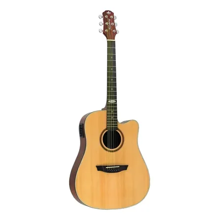 Violão eletroacústica Strinberg Black Sd200c para Destros Cor Natural Satin