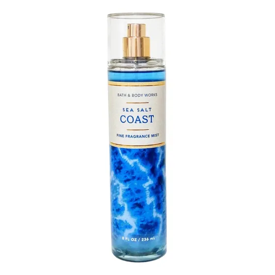 Bruma aromática fina Bath & Body Works Splash Sea Salt Coast, volumen por unidad, 236 ml
