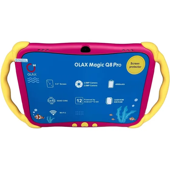Tablet Infanil Para Niños Olax Magic Q8 Pro 4gb 32gb