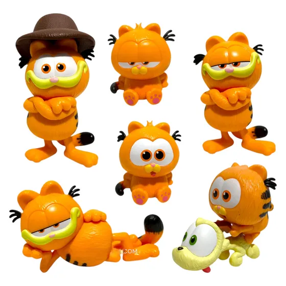 Gato Garfield Figuras De Coleccion Juguetes Gato Garfield