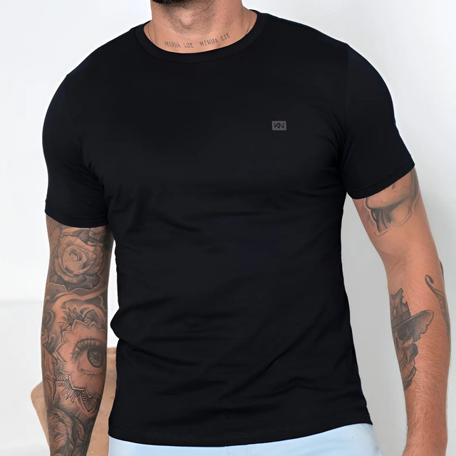 Camiseta Básica Slim Koenig 100% Algodão