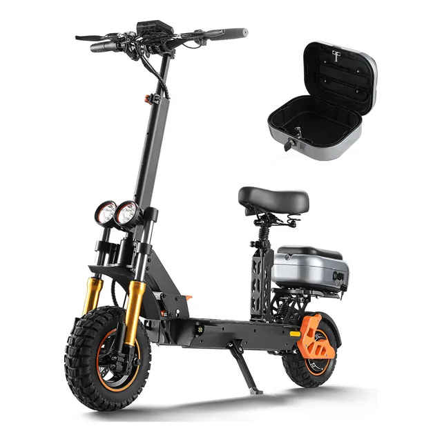 HONEY WHALE Scooter Patin Electrico para adultos Honey Whale H3 Motor 1000W Velocidad Máxima 55 km/h Batería 15AH Autonomía 60km color negro HONEYWHALE