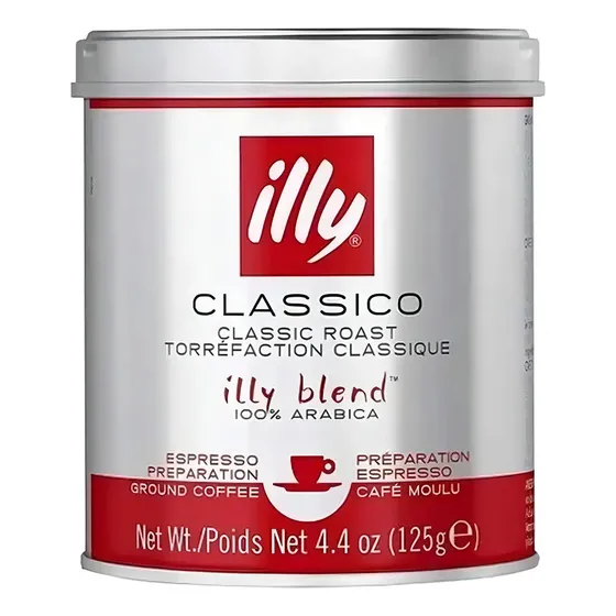 Café Illy Molido 1 Kg Espresso Clásico Blend 100% Arábica