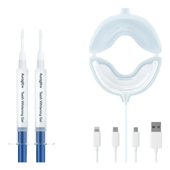 Blanqueamiento Dental Casero Luz Led Profesional Auraglow