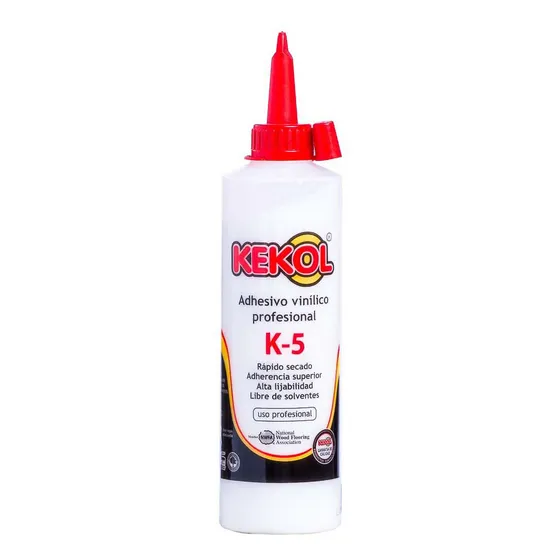 Adhesivo Vinilico Kekol Cola Carpintero Secado Rapido Para Madera Tela K-5 Envase 1 Kilogramo Por Unidad