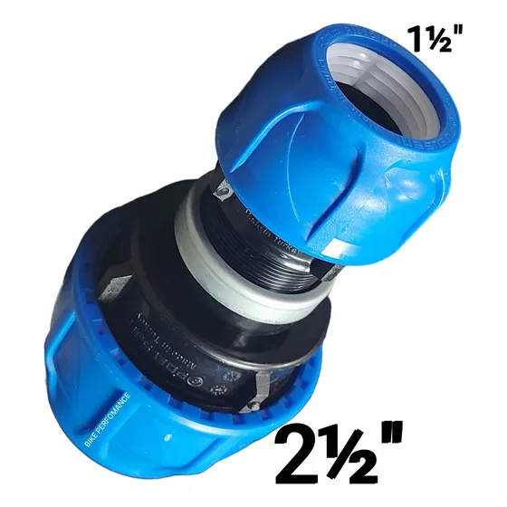 Union Rapida Reduccion 2 1/2 X 1 1/2 PuLG Pead 75 X 50 Mm 