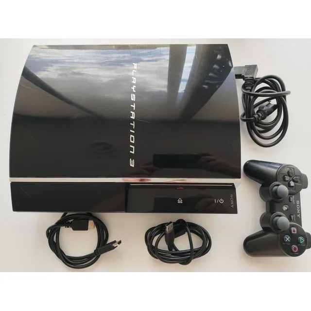 Ps3 Fat Sony Playstation 3 60gb Retrocompatible Ps1 Ps2