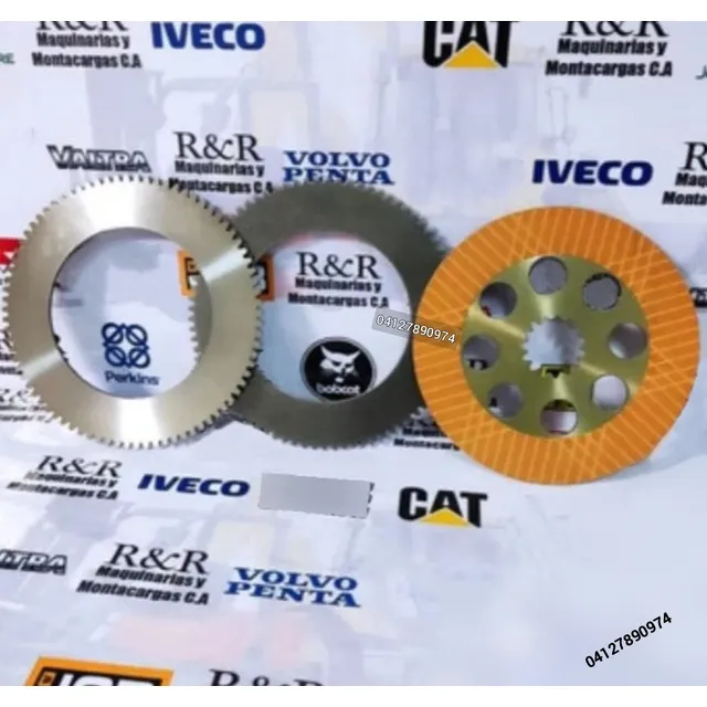 Kit De Discos De Pasta Y Metal Frenos Retro John Deere
