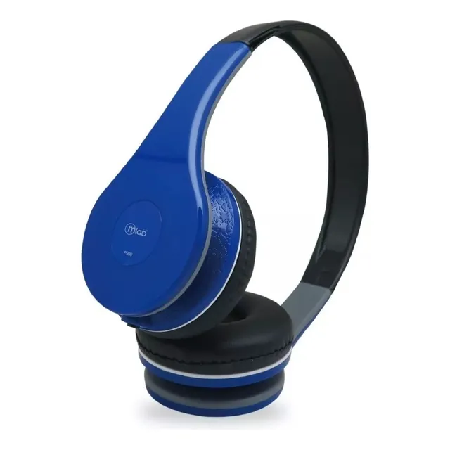 Audifono Mlab Headband P-900 Con Microfono / Tecnocenter Ccó Color Azul