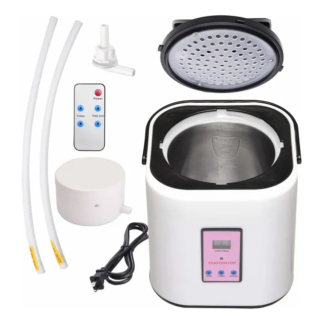 Máquina Generador De Vapor Portátil De 2l Sauna Spa Baño