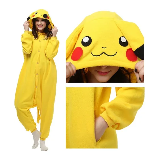 Pijama Onesie_kigurumis - Pikachu