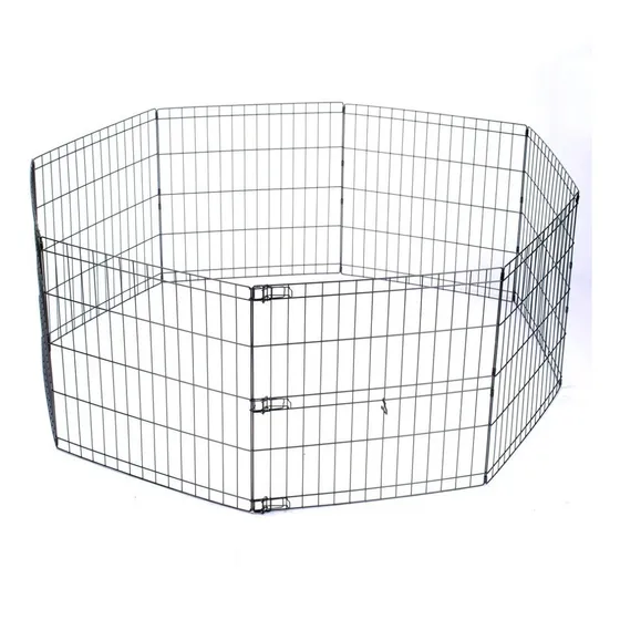 Corral Para Perros Y Mascotas Octagonal Plegable Modelo S