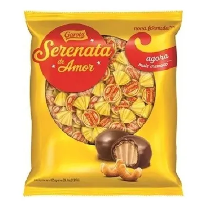Bombon De Chocolate Serenata De Amor Garoto 50 Unidades