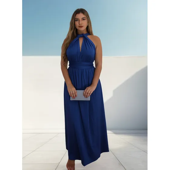 Vestido Longo Várias Formas De Amarrar Casamento Formatura