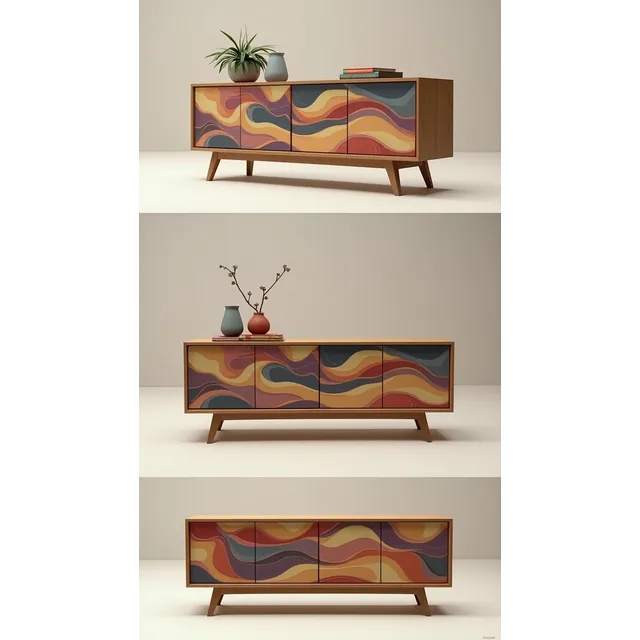 Aed Home Ludiké Mueble Credenza Color Madera