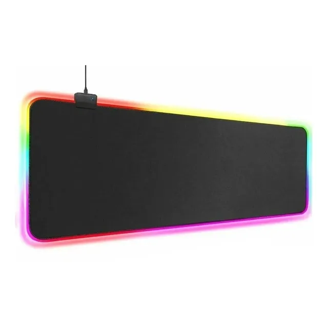 Mousepad Con Iluminación Rgb - Alfombra Gamer