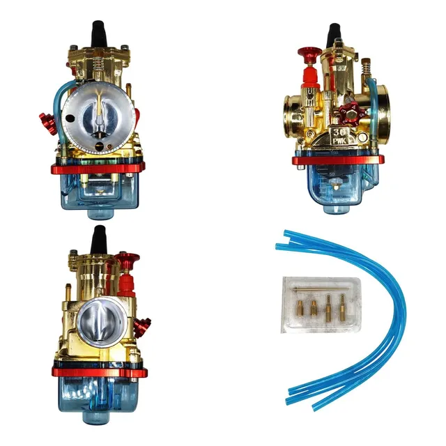 Carburador Racing Cortina Plana Pwk30 Dorado