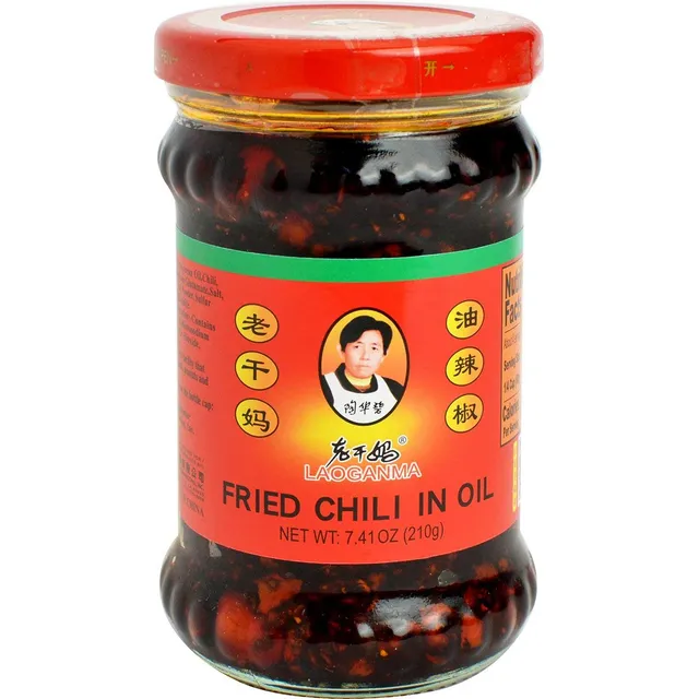 Salsa De Chile Frito En Aceite De 7.41 Onzas lao gan ma